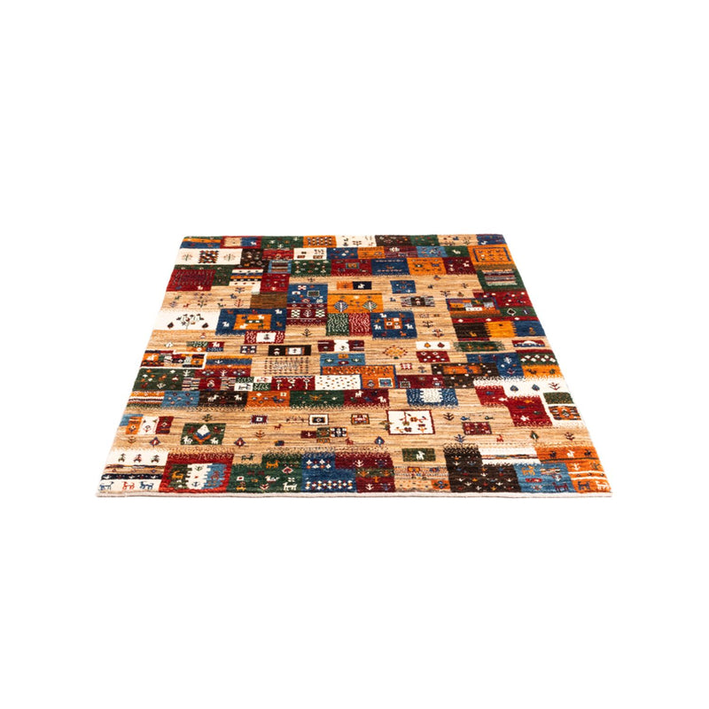 Tapis Gabbeh - Loribaft Persan - Royal - 140 x 100 cm - multicolore