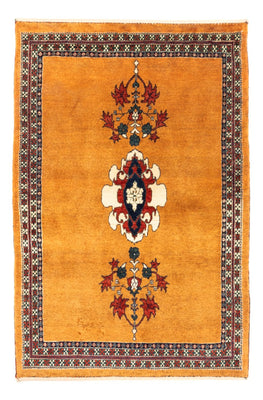 Tapis Gabbeh - Persan - 148 x 105 cm - or