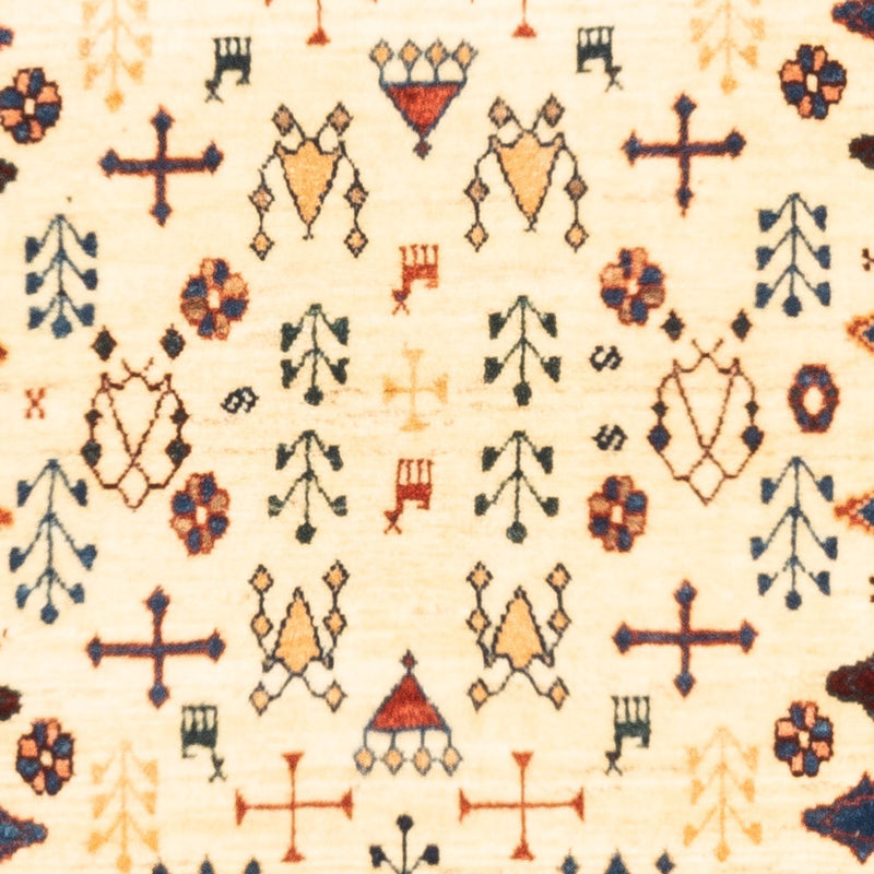 Tapis Gabbeh - Persan - 132 x 92 cm - beige