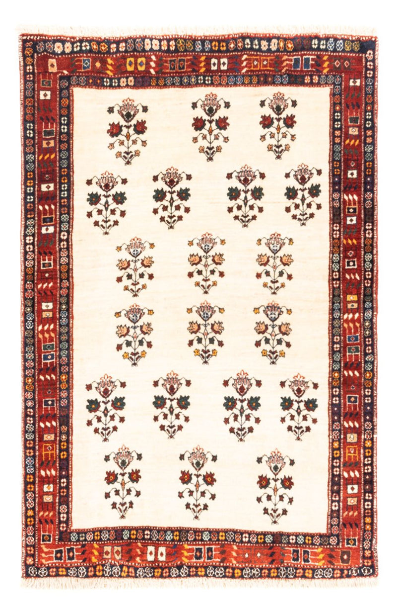 Tapis Gabbeh - Persan - 147 x 102 cm - beige