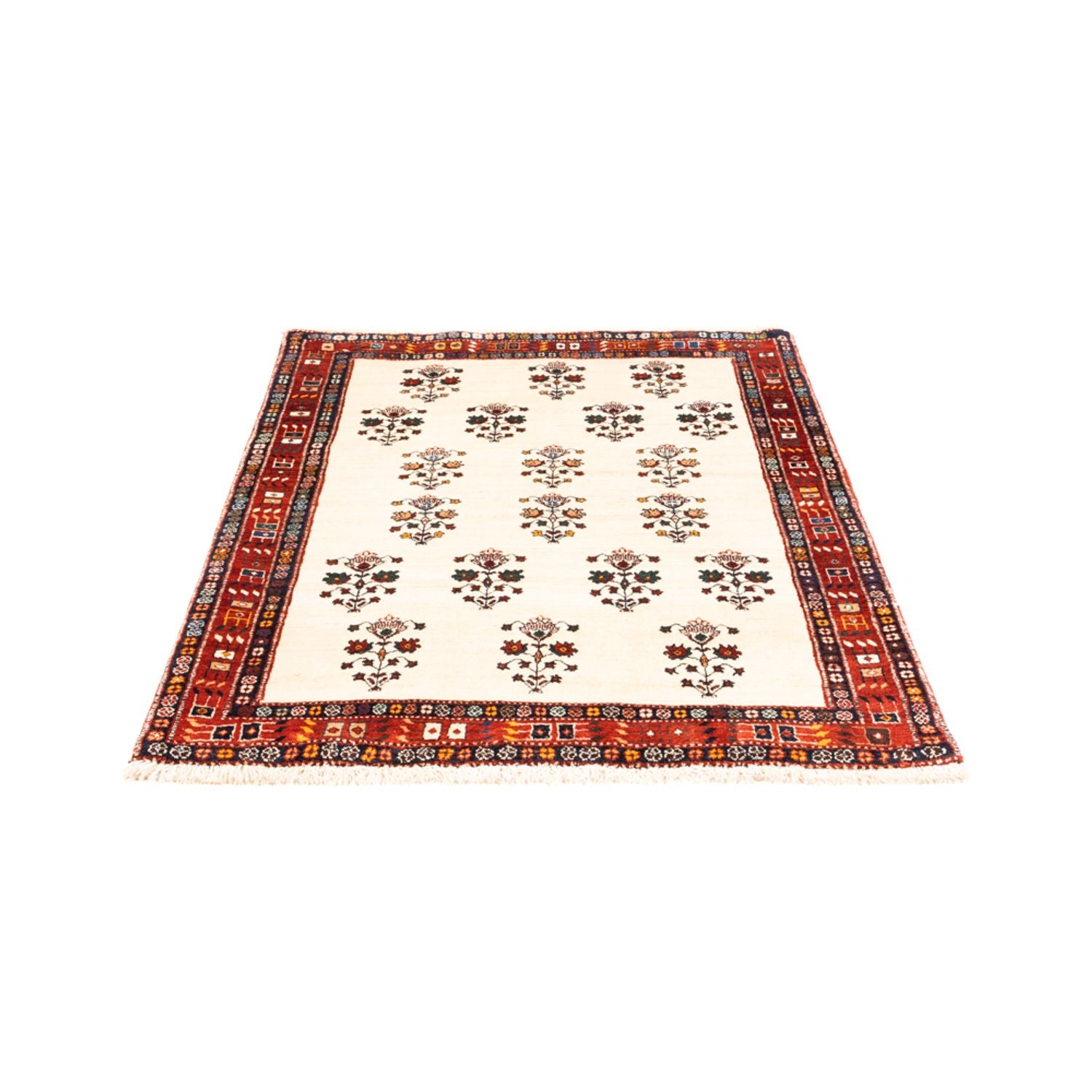 Tapis Gabbeh - Persan - 147 x 102 cm - beige