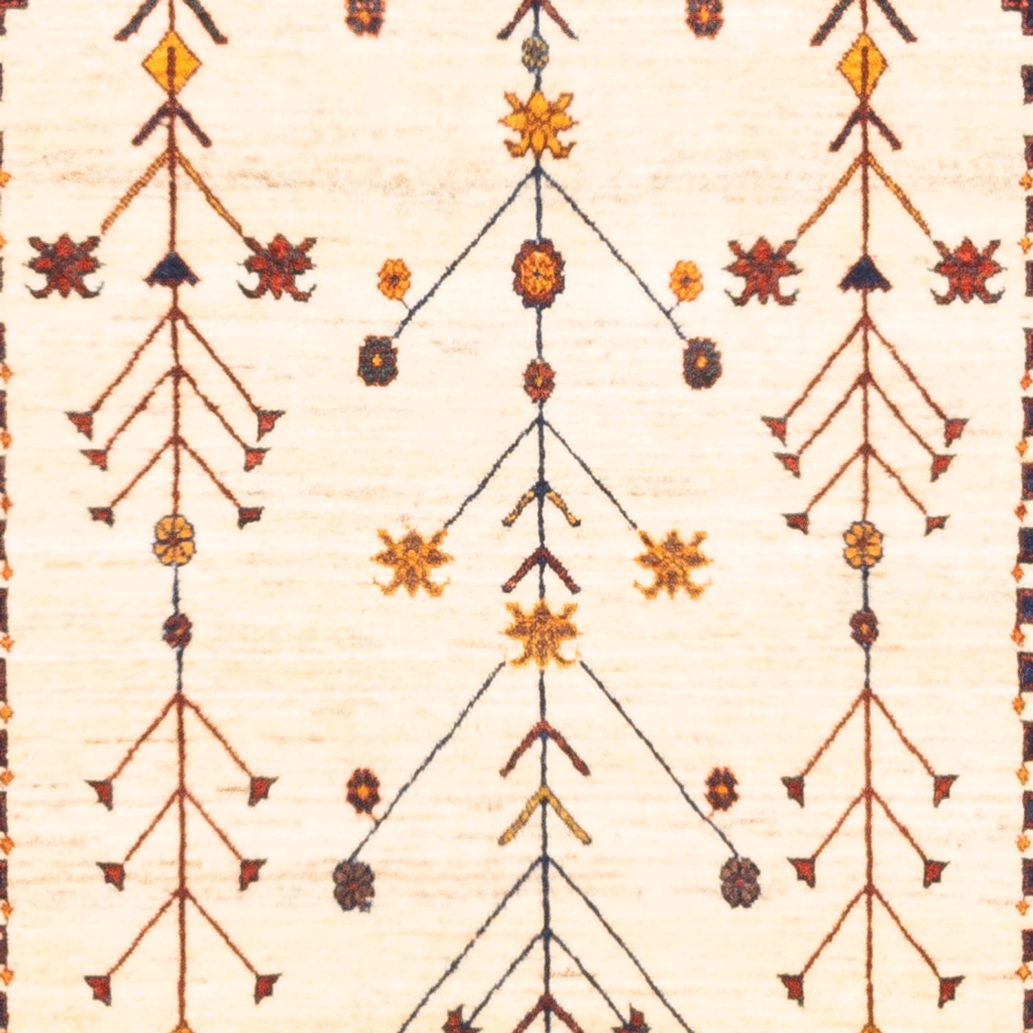 Tapis Gabbeh - Persan - 160 x 87 cm - beige