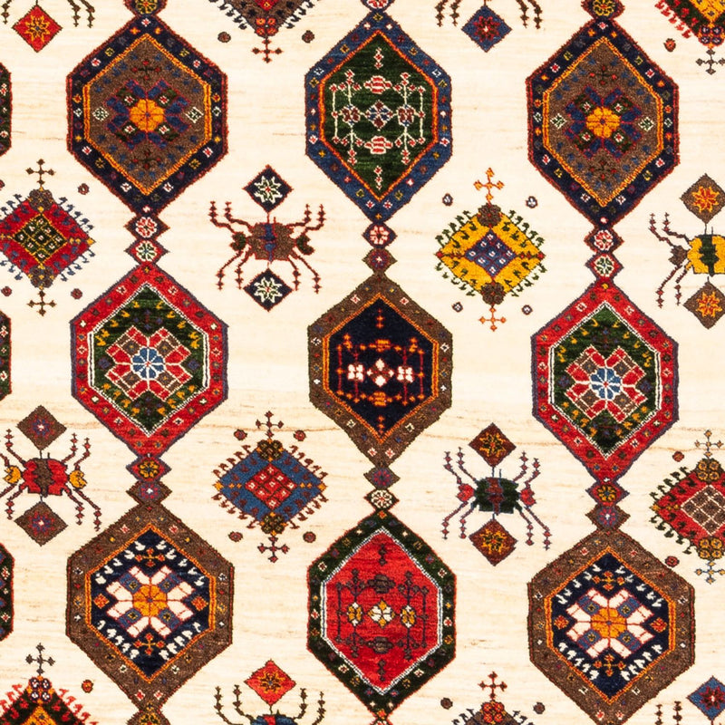 Tapis Gabbeh - Persan - 205 x 153 cm - multicolore