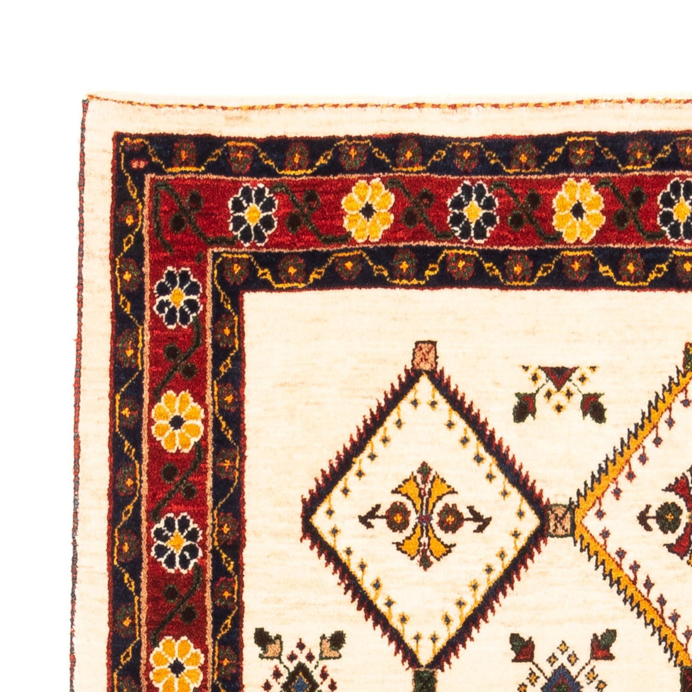 Tapis Gabbeh persan Tapis 155x114cm - Perserteppich Wollteppich