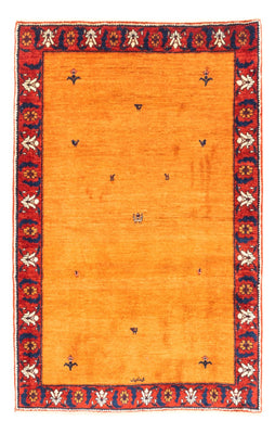 Tapis Gabbeh - Persan - 162 x 107 cm - or