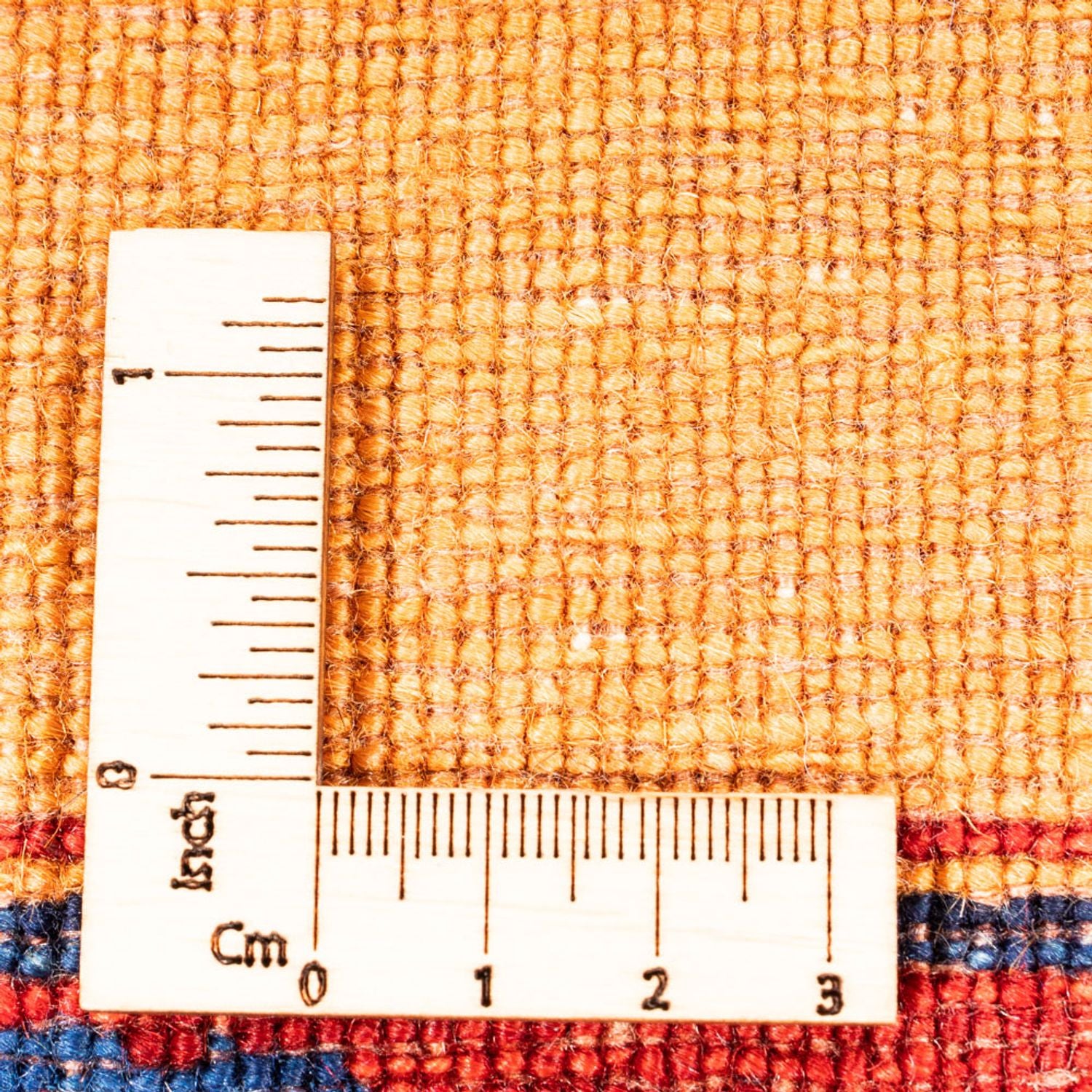 Tapis Gabbeh - Persan - 162 x 107 cm - or