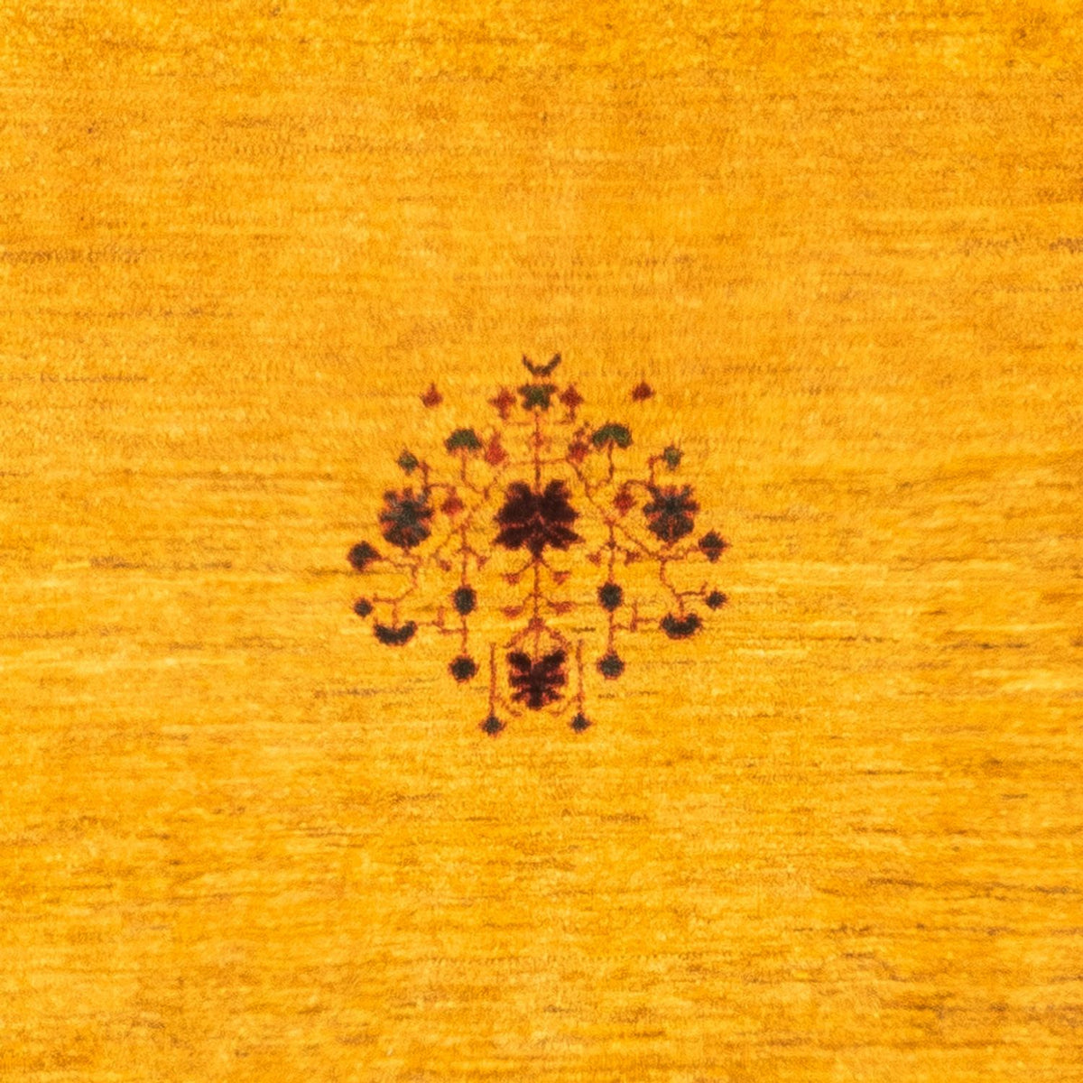 Tapis Gabbeh - Persan - 158 x 90 cm - or