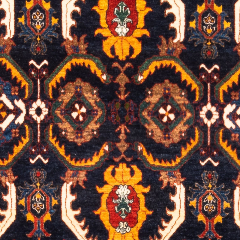 Tapis Gabbeh - Persan - 173 x 113 cm - bleu foncé