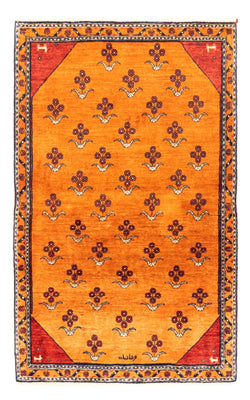 Tapis Gabbeh - Persan - 150 x 102 cm - or