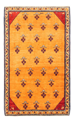 Tapis Gabbeh - Persan - 153 x 103 cm - or
