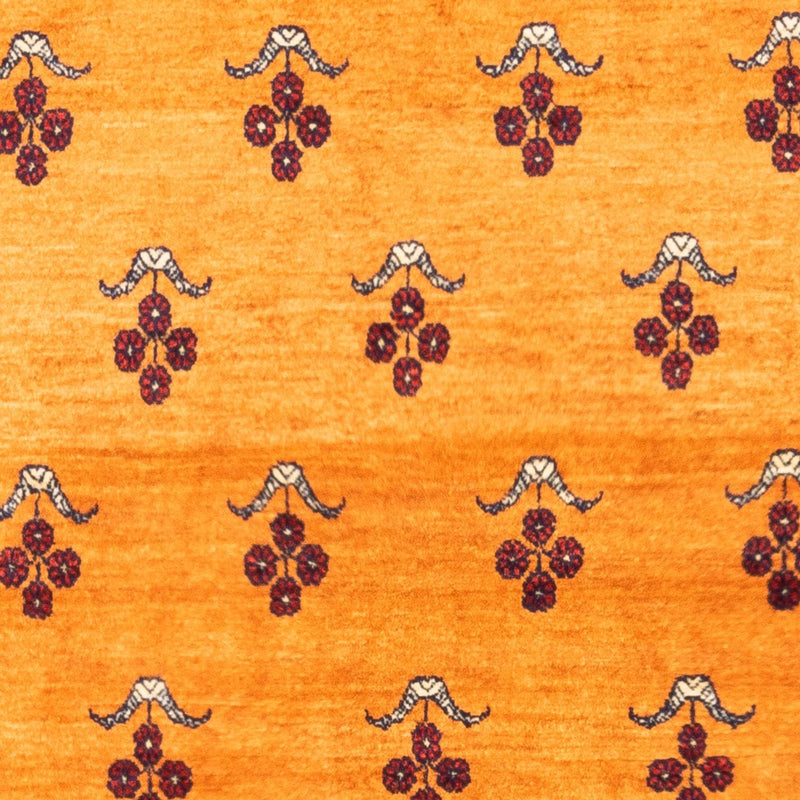 Tapis Gabbeh - Persan - 153 x 103 cm - or