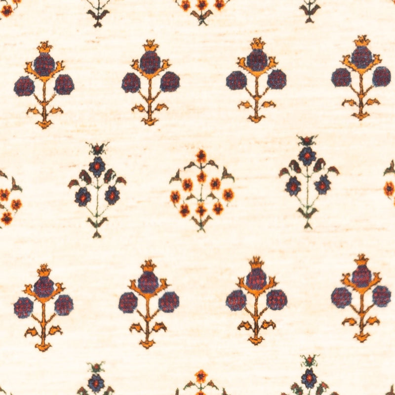 Tapis Gabbeh - Persan - 152 x 104 cm - crème