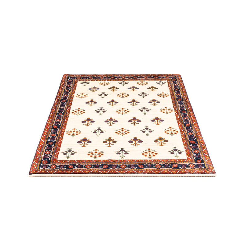 Tapis Gabbeh - Persan - 152 x 104 cm - crème