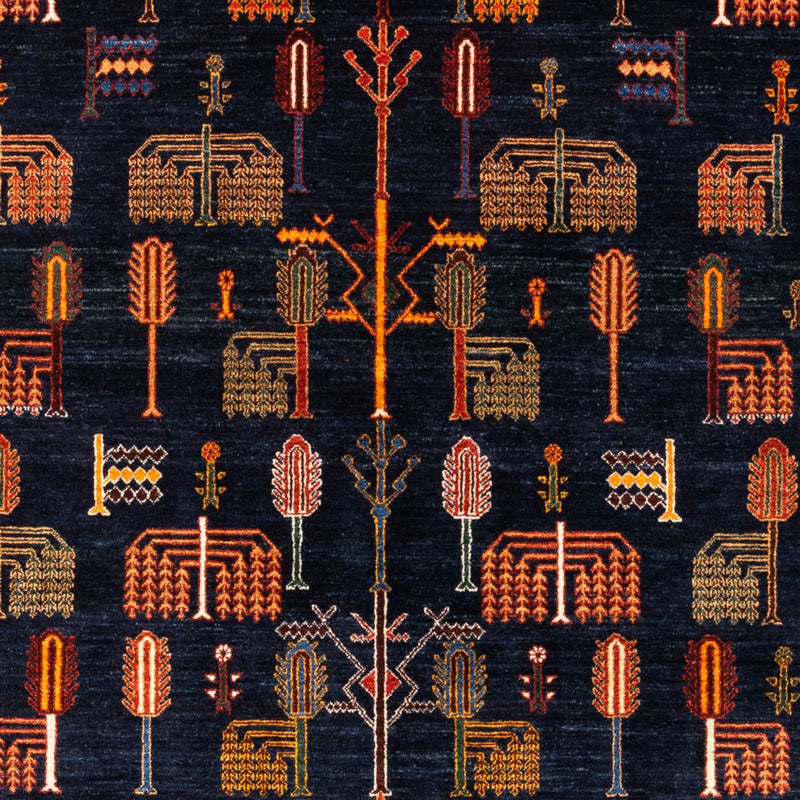 Tapis Gabbeh - Persan - 240 x 170 cm - bleu foncé