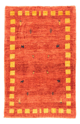 Tapis Gabbeh - Persan - 150 x 103 cm - terracotta