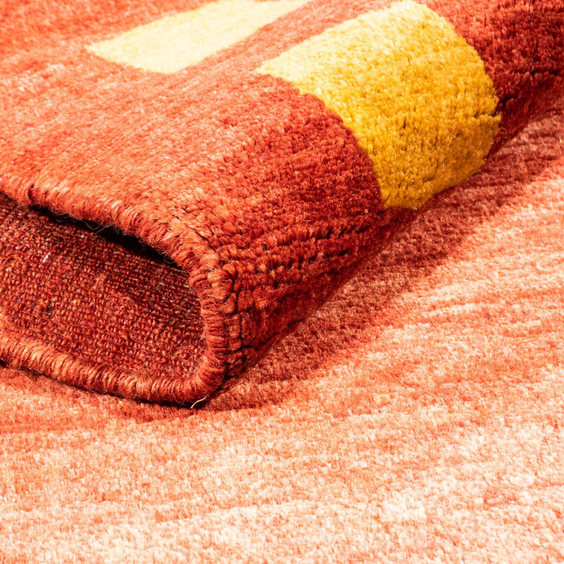 Tapis Gabbeh - Persan - 150 x 103 cm - terracotta