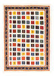 Tapis Gabbeh persan Tapis 207x157cm - Perserteppich Wollteppich