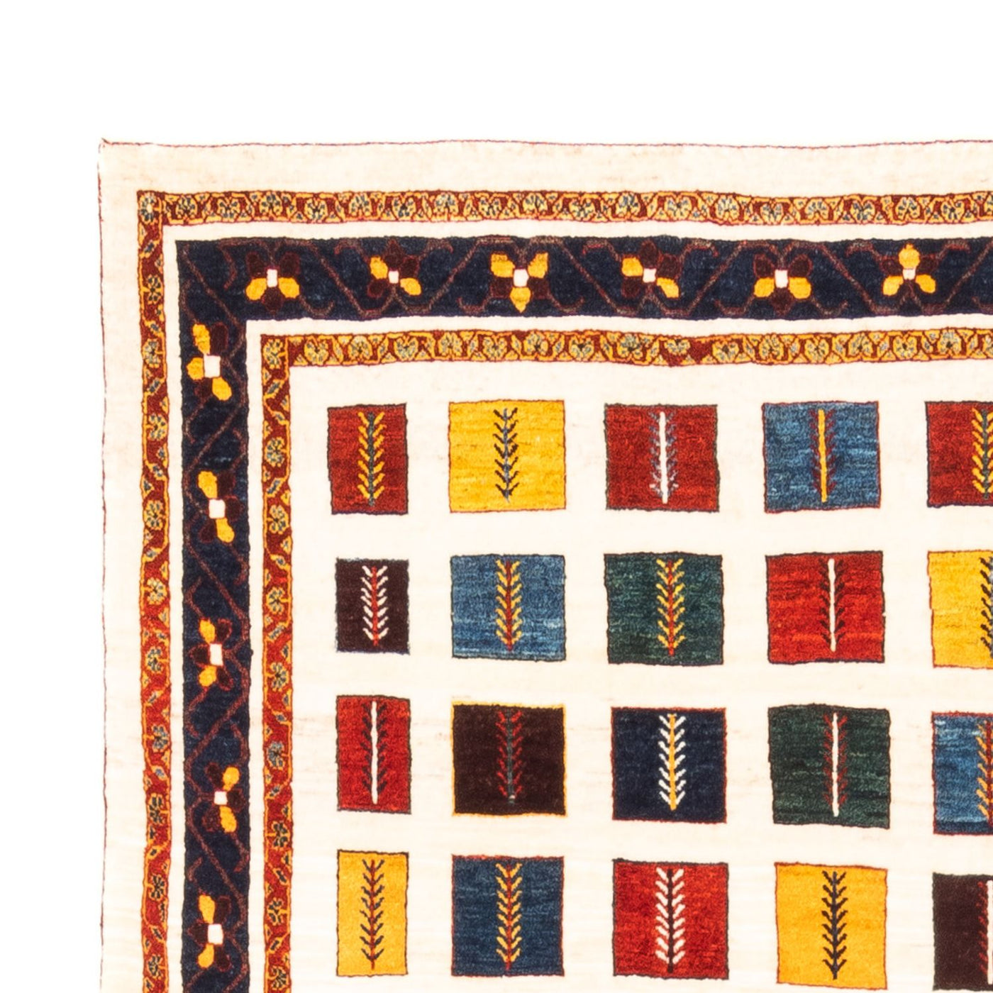 Tapis Gabbeh persan Tapis 207x157cm - Perserteppich Wollteppich