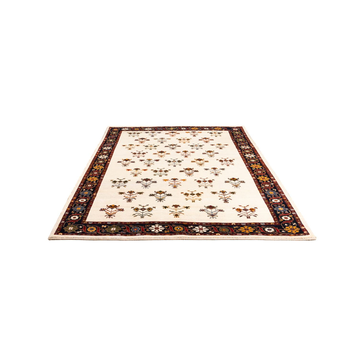 Tapis Gabbeh - Persan - 245 x 177 cm - crème