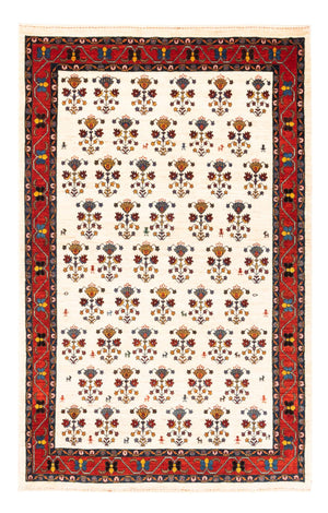 Tapis Gabbeh - Persan - 194 x 127 cm - crème