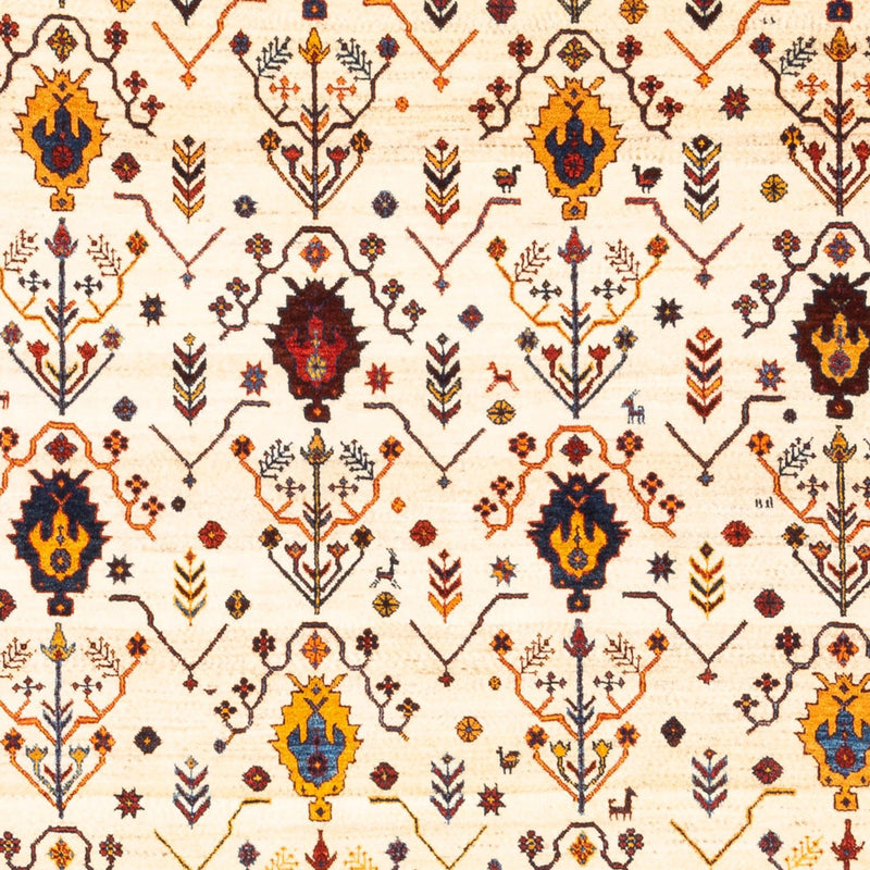 Tapis Gabbeh - Persan - 212 x 155 cm - crème