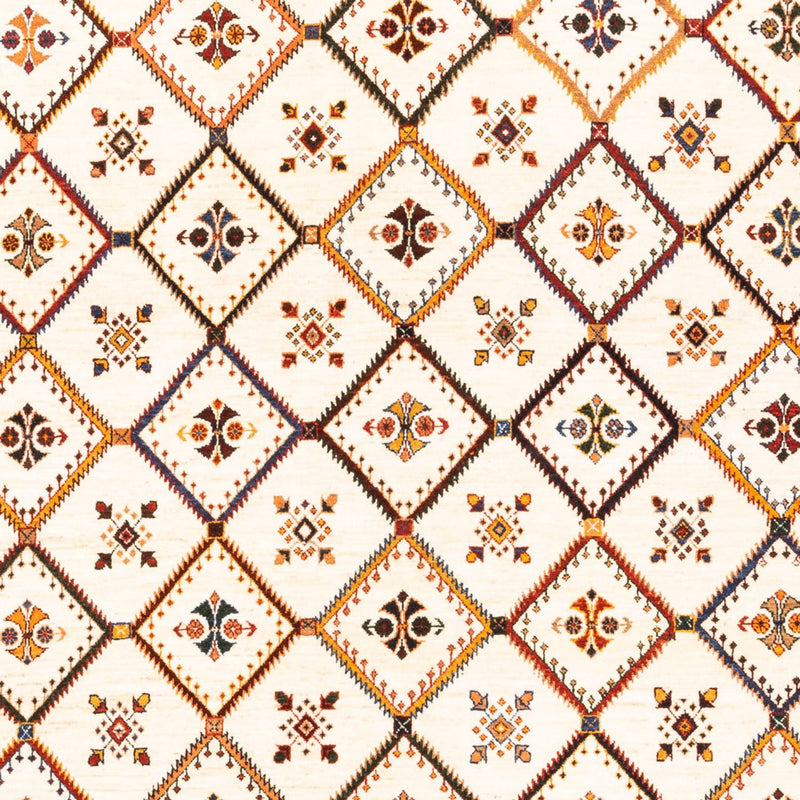 Tapis Gabbeh - Persan - 234 x 180 cm - crème