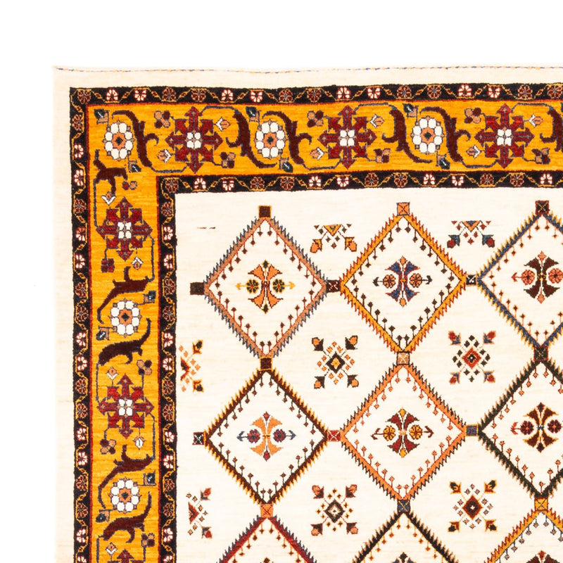 Tapis Gabbeh - Persan - 234 x 180 cm - crème