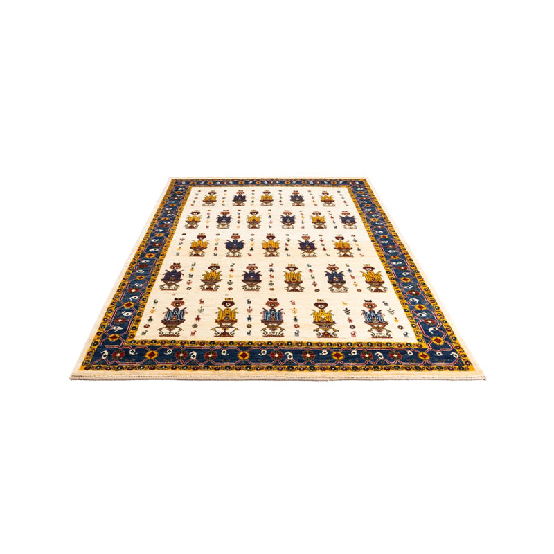 Tapis Gabbeh - Persan - 221 x 154 cm - crème