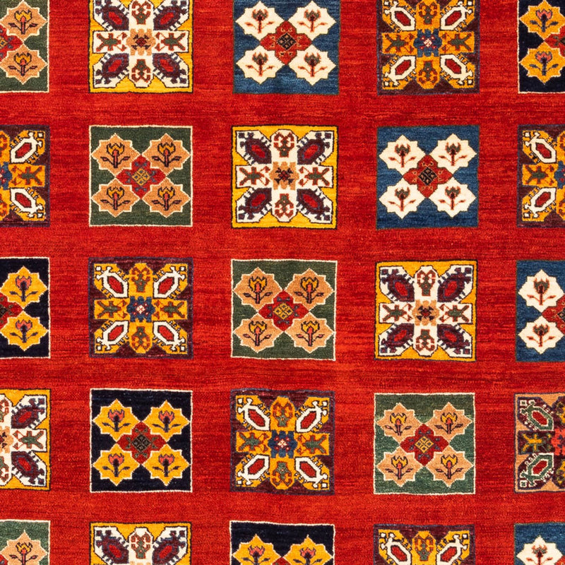Tapis Gabbeh - Persan - 213 x 150 cm - orange
