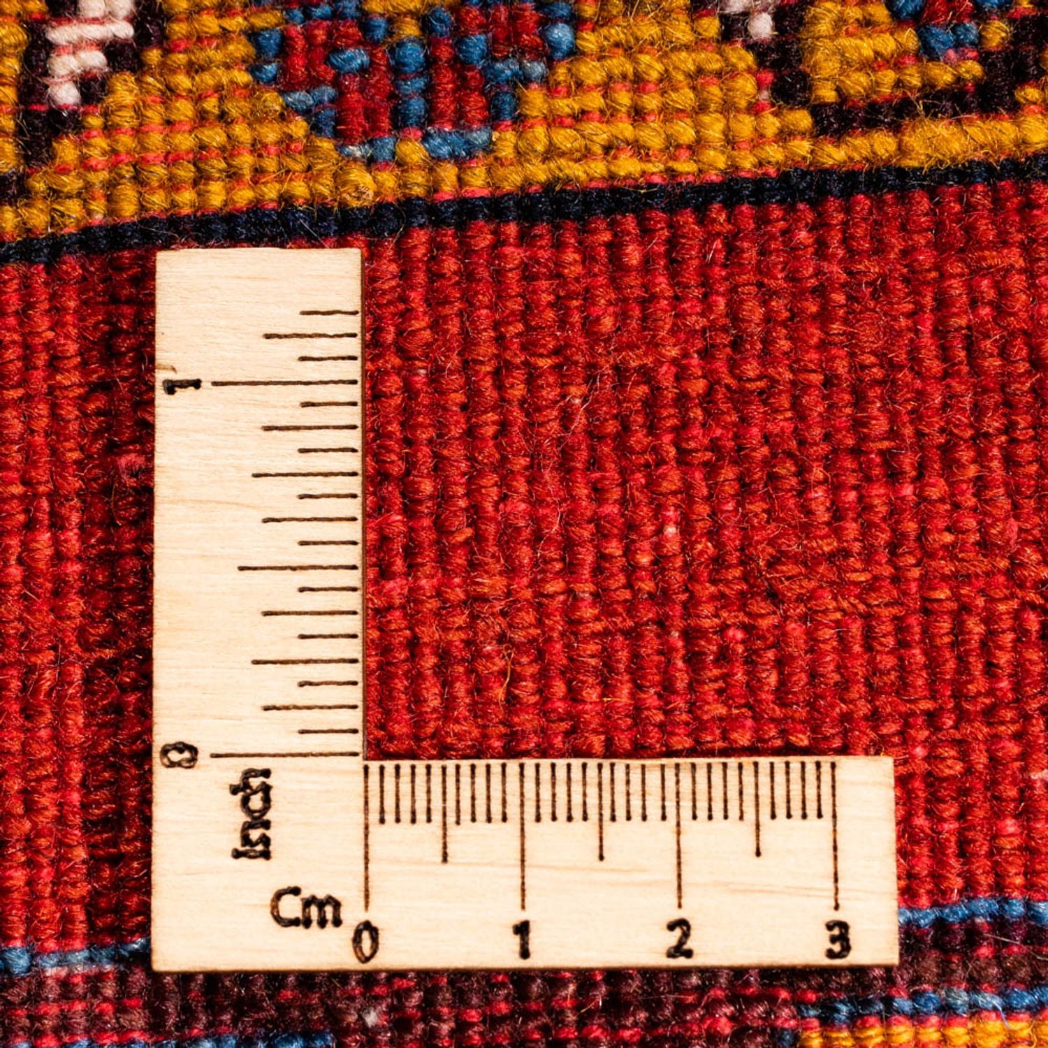 Tapis Gabbeh - Persan - 213 x 150 cm - orange