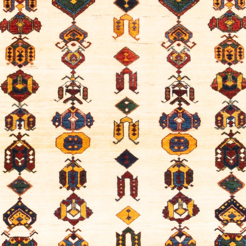 Tapis Gabbeh - Persan - 194 x 145 cm - crème