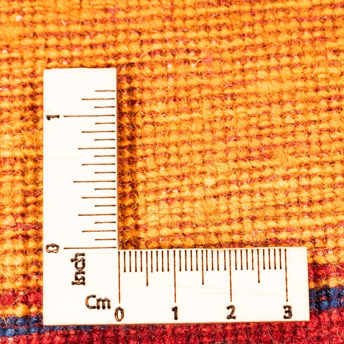 Tapis Gabbeh - Persan - 165 x 107 cm - or