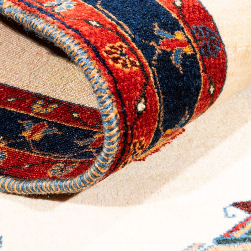 Tapis Gabbeh - Persan - 153 x 100 cm - crème