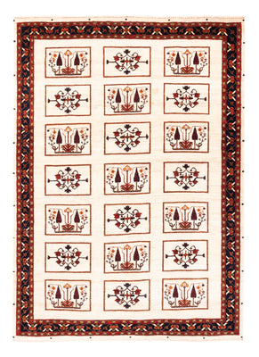 Tapis Gabbeh - Persan - 210 x 154 cm - crème