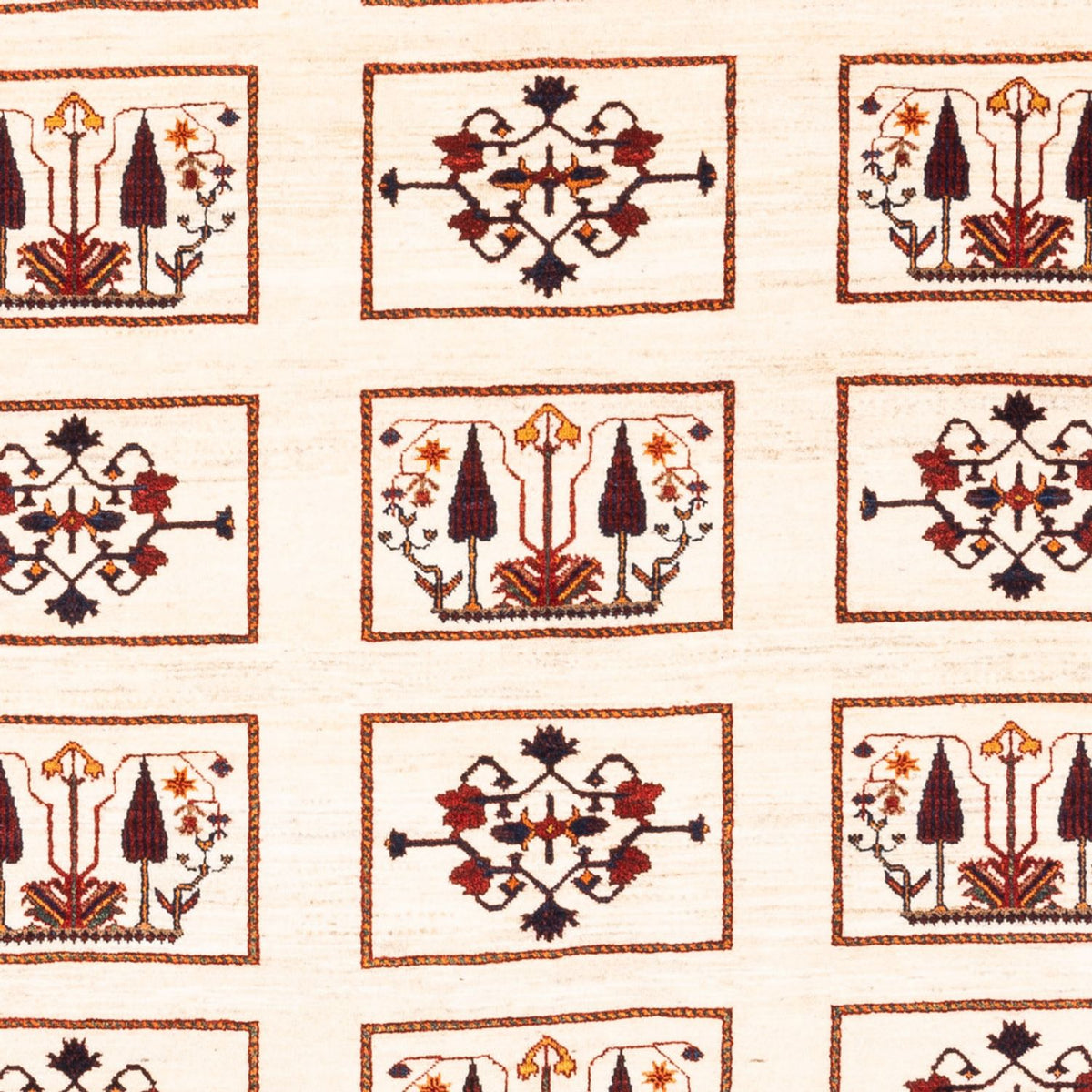 Tapis Gabbeh - Persan - 210 x 154 cm - crème