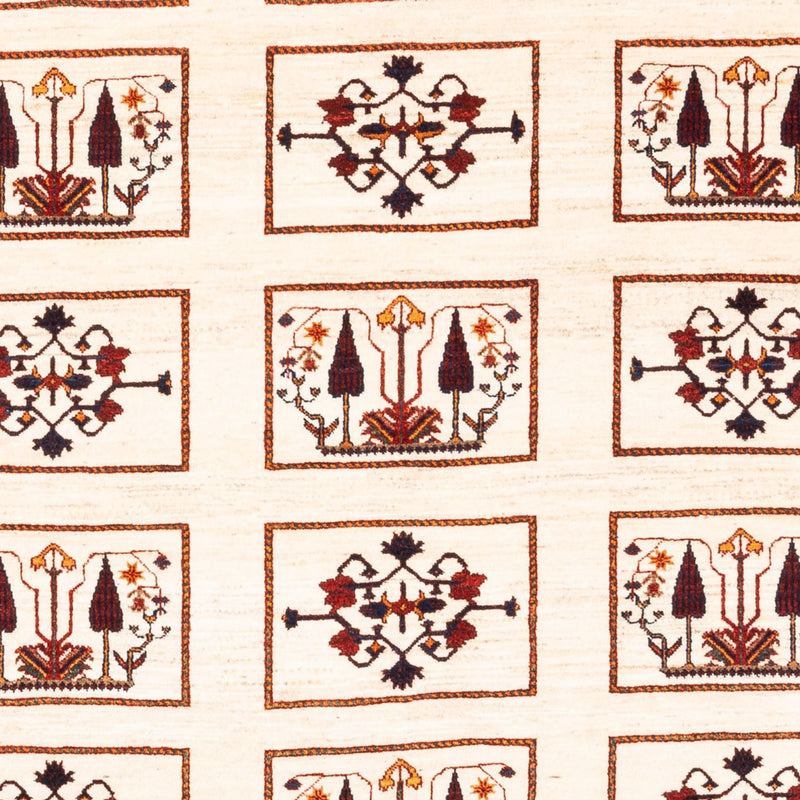 Tapis Gabbeh - Persan - 210 x 154 cm - crème