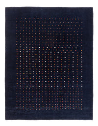 Tapis Gabbeh - Persan - 190 x 151 cm - bleu foncé