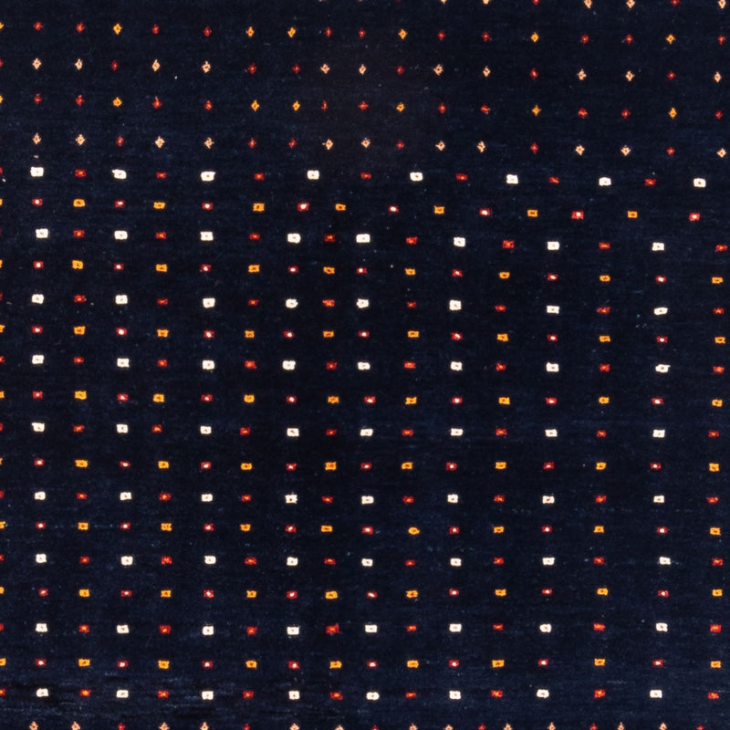 Tapis Gabbeh - Persan - 190 x 151 cm - bleu foncé