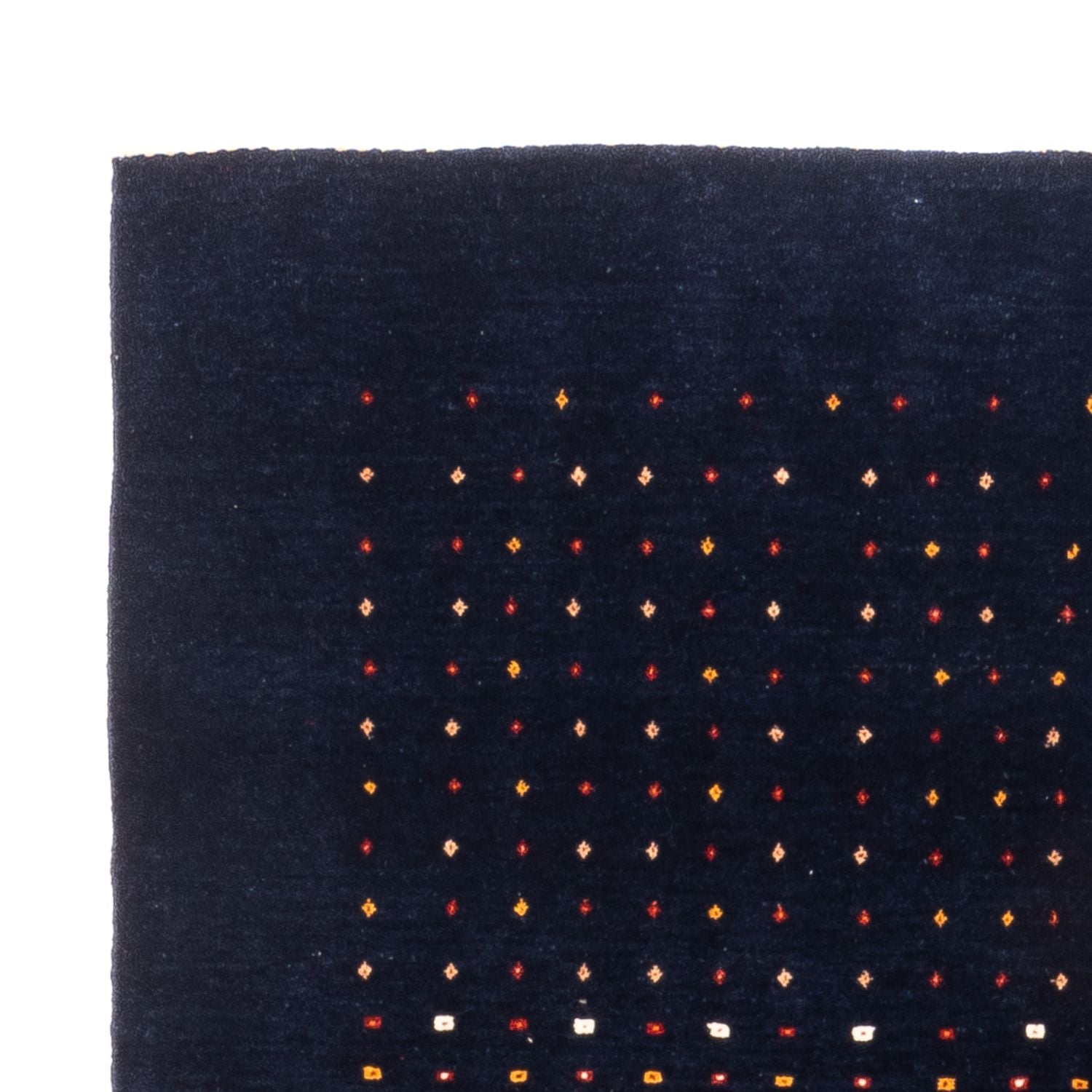 Tapis Gabbeh - Persan - 190 x 151 cm - bleu foncé