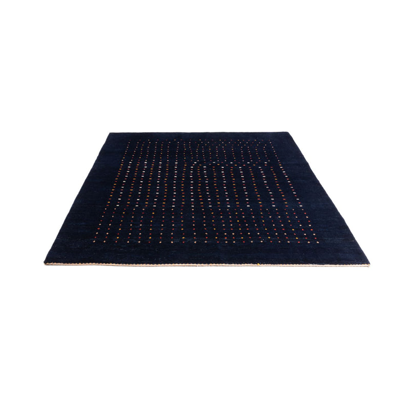Tapis Gabbeh - Persan - 190 x 151 cm - bleu foncé