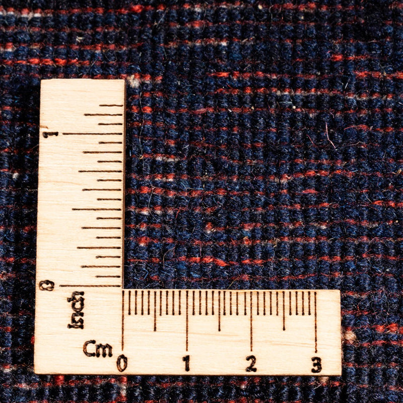 Tapis Gabbeh - Persan - 190 x 151 cm - bleu foncé