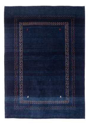 Tapis Gabbeh - Persan - 230 x 170 cm - bleu foncé