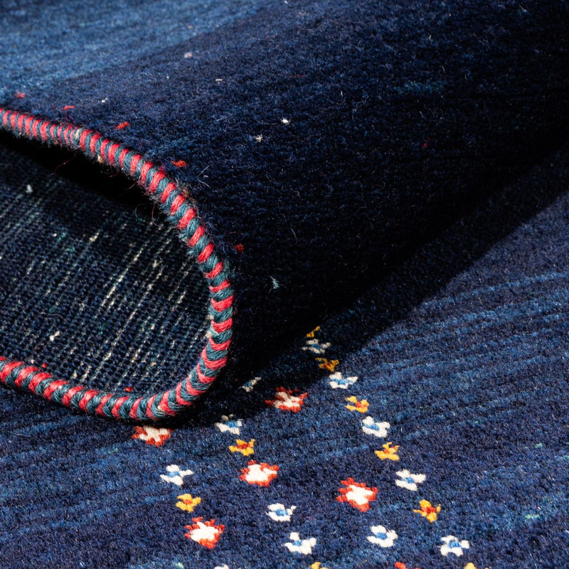 Tapis Gabbeh - Persan - 230 x 170 cm - bleu foncé