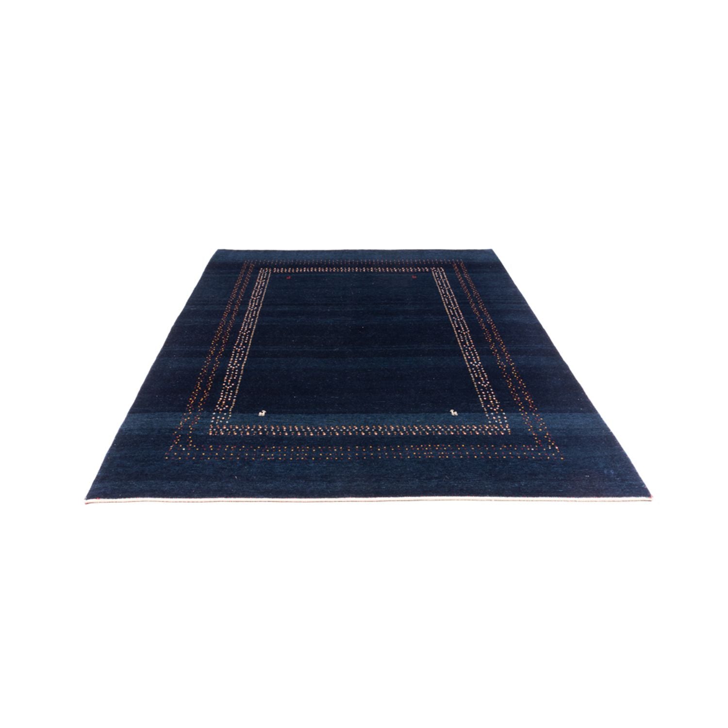 Tapis Gabbeh - Persan - 230 x 170 cm - bleu foncé