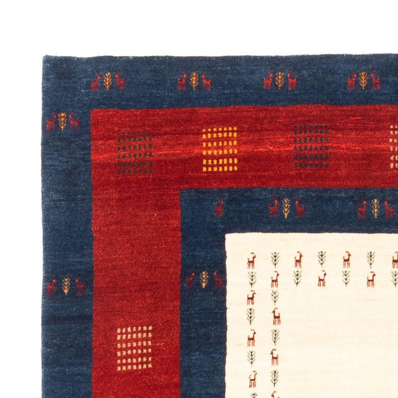 Tapis Gabbeh - Persan - 202 x 155 cm - crème