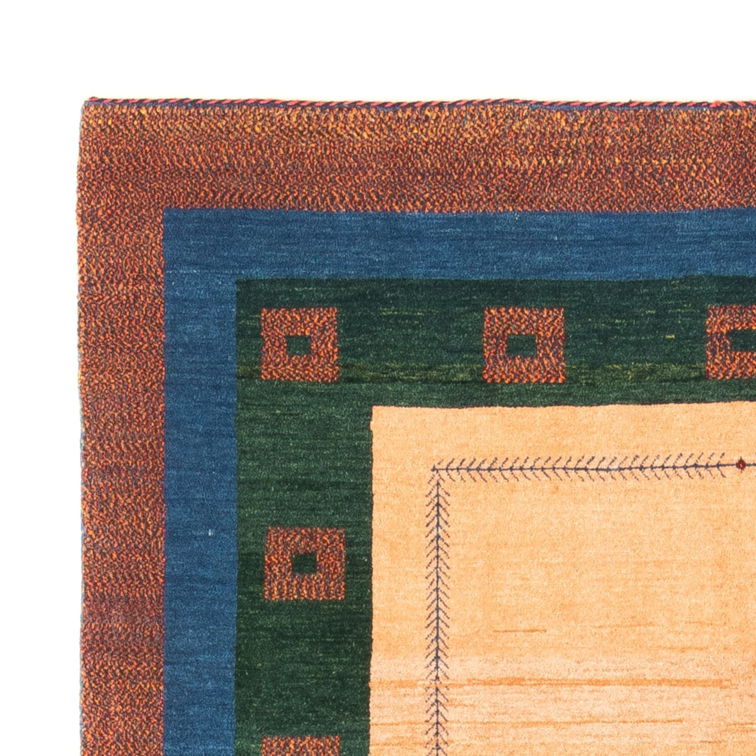 Tapis Gabbeh - Persan - 204 x 152 cm - crème