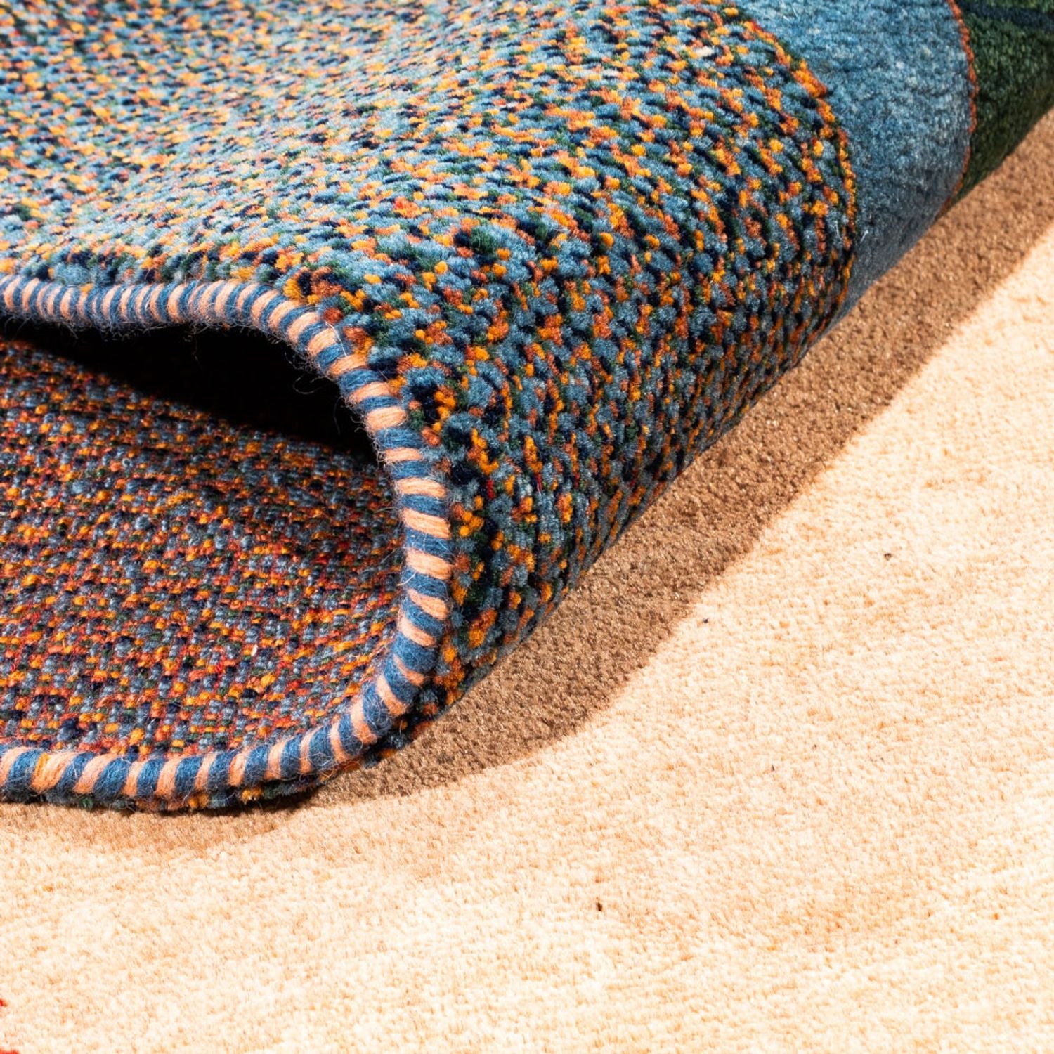 Tapis Gabbeh - Persan - 233 x 180 cm - crème