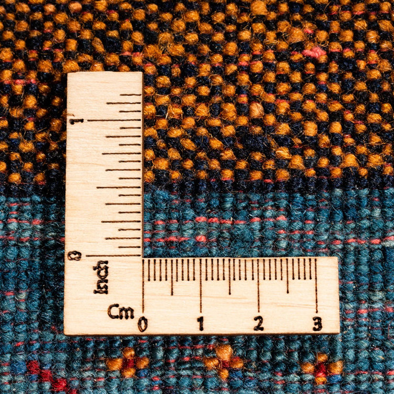 Tapis Gabbeh - Persan - 236 x 172 cm - vert