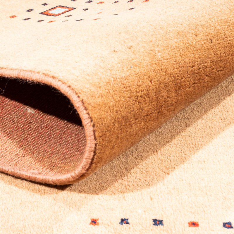 Tapis Gabbeh - Persan - 198 x 147 cm - beige