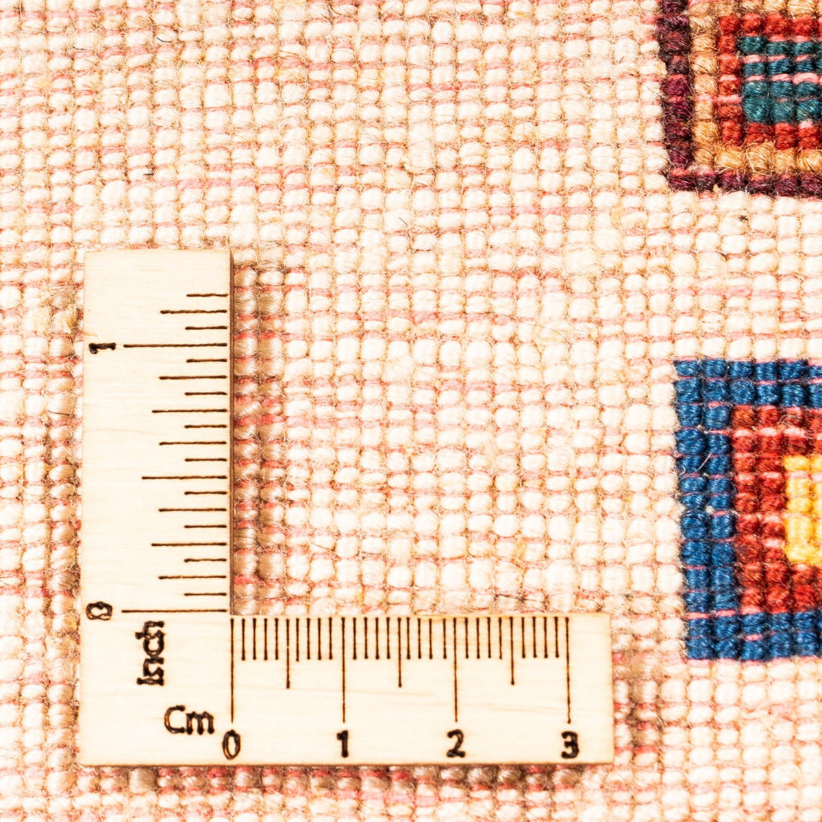 Tapis de couloir Tapis Gabbeh - Persan - 195 x 81 cm - crème